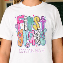 Eerste klas eerste schooldag Coquette Custom T-shirt