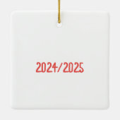 Eerste klas elementen gepersonaliseerde school keramisch ornament (Achterkant)