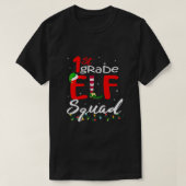 Eerste klas kerstleraar komt overeen met P T-shirt (Design voorkant)