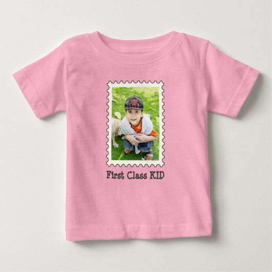 EERSTE KLAS KIND Beste Kind Ooit Postzegel Foto (Voorkant)