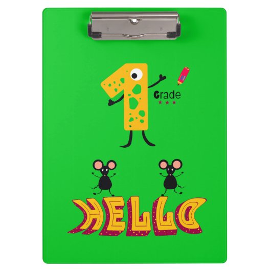 Eerste klas klembord (Voorkant)