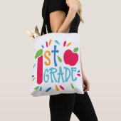 Eerste klas leraar, eerste klas mam terug naar sch tote bag (Dichtbij)