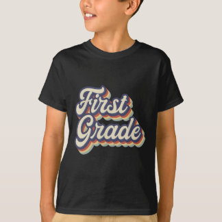 Eerste klas leraar Retro Vintage T-shirt