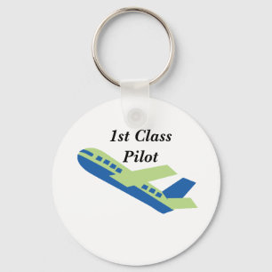 Eerste klas piloot sleutelhanger