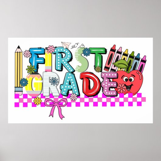 Eerste klas plezier & Flair Whimsy Poster (Voorkant)