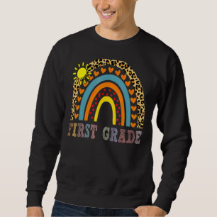 Eerste klas regenboog meisjes jongens leraar team  trui