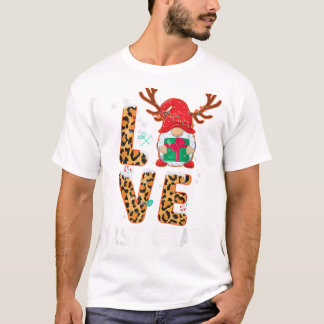 Eerste klas rendierkerstkerstman t-shirt