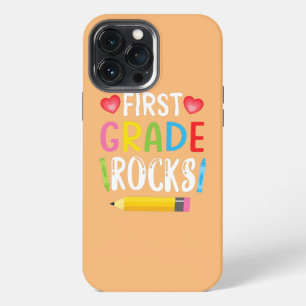 Eerste klas rocks leerling leraar terug naar iPhone 13 pro max hoesje