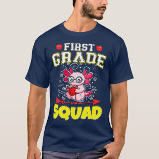 Eerste klas Squad Funny basisschool T-shirt