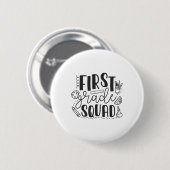 Eerste klas squad leraar  ronde button 5,7 cm (Voorkant /achterkant)