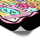 Eerste klas terug naar school Coquette Pink Bow Pr Poster (Hoek)