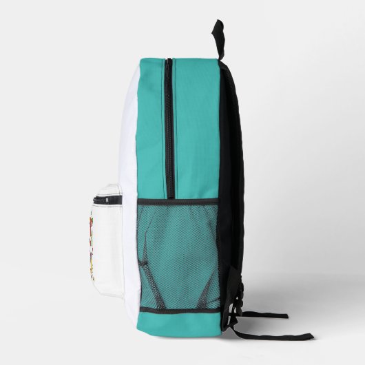 Eerste klas Terug naar School gepersonaliseerd Bedrukte Rugzak (Rechts)