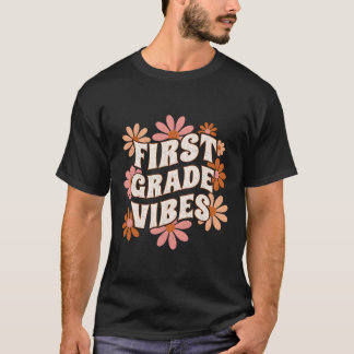 Eerste klas Vibes terug naar school team 1e klas T T-shirt