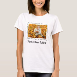 EERSTE KLASSE BABY Beste Baby horizontale foto T-shirt