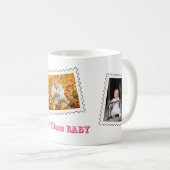 Eerste klasse BABY Beste Baby ooit 3 aangepaste fo Koffiemok (Voorkant rechts)