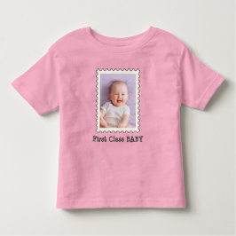 EERSTE KLASSE BABY Beste Baby ooit aangepaste foto Kinder Shirts