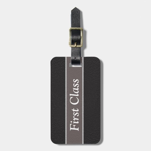 Eerste Klasse - bagagelabel (Voorkant verticaal)