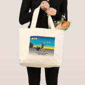 Eerste klasse Internationale vliegbegeleider Grote Tote Bag (Voorkant (product))