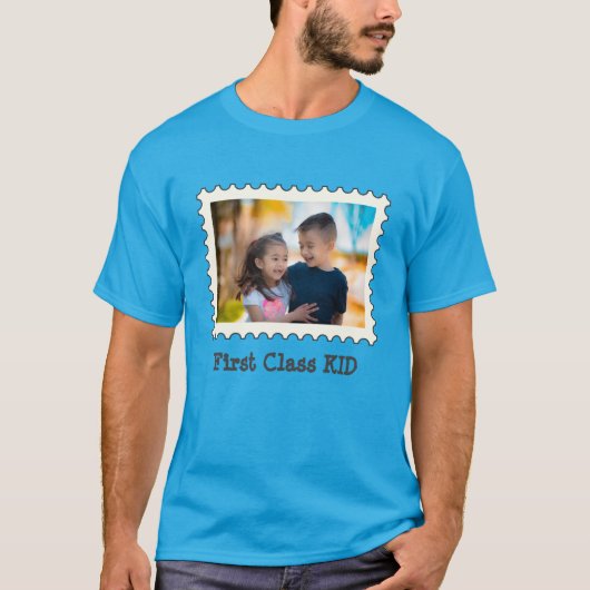 EERSTE KLASSE KIND Beste Kind, aangepaste horizont T-shirt (Voorkant)
