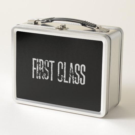 Eerste klasse Metal Lunch Box (Voorkant)