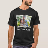 EERSTE KLASSE MOM Beste aangepaste horizontale fot T-shirt (Voorkant)