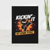 Eerste Klasser - Terug naar School - Eerste Leerja Kaart (Voorkant)