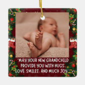 Eerste kleinkind keramisch ornament (Voorkant)