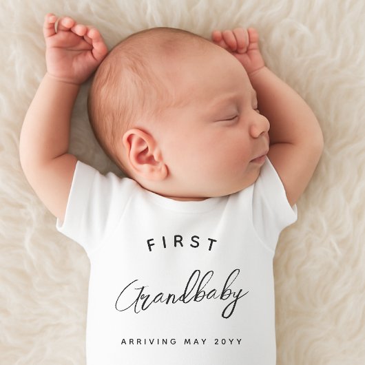 Eerste kleinkind kleindochter kleinkind romper