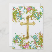 Eerste kleurrijke galerie van de Communie Kaart (Voorkant)