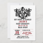 Eerste knock-out verjaardag kaart (Voorkant)