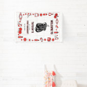 Eerste Knockout Boksen 1e Verjaardag – Leuke Kinde Spandoek (Insitu)