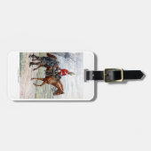 Eerste koninklijke draken bagagelabel (Voorkant horizontaal)