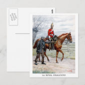 Eerste koninklijke draken briefkaart (Voorkant / Achterkant)