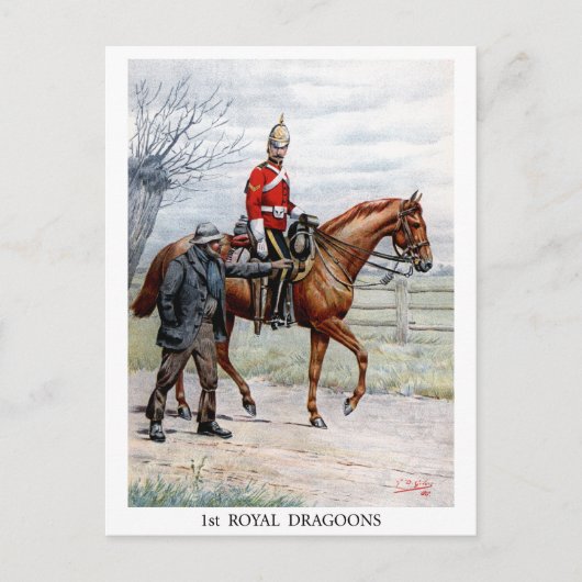 Eerste koninklijke draken briefkaart (Voorkant)