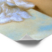 Eerste Kus (engel detail) door Bouguereau Poster (Hoek)