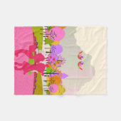 eerste kus fleece deken (Voorkant (Horizontaal))