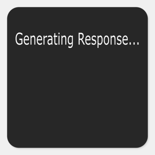 Eerste Kus - Grappige VR Gamer Cartoon, Geeky Boy Vierkante Sticker (Voorkant)