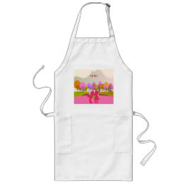 eerste kus lang schort