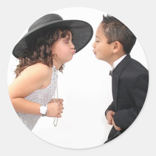 Eerste kus Stickers (Voorkant)