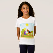 eerste kus t-shirt (Voorkant volledig)