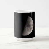 Eerste kwart maanfase magische mok (Midden)