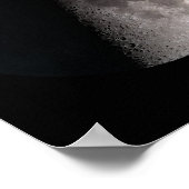 Eerste kwart maanfase poster (Hoek)