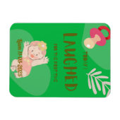 Eerste lach van de baby magneet (Horizontaal)