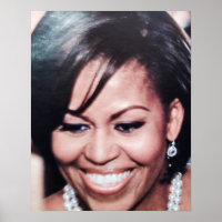 EERSTE LADY, MICHELLE OBAMA-poster