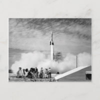 Eerste lancering van de Raket, Kaap Canaveral, "Bu