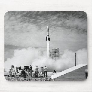 Eerste lancering van de Raket, Kaap Canaveral, "Bu Muismat