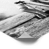 Eerste lancering van de Raket, Kaap Canaveral, "Bu Poster (Hoek)