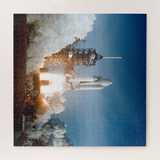 Eerste lancering van Space Shuttle Columbia 1981 Legpuzzel (Horizontaal)