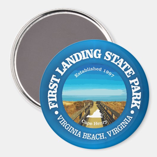 Eerste landing SP Magneet (Voorkant / Achterkant)