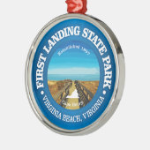 Eerste landing SP Metalen Ornament (Links)